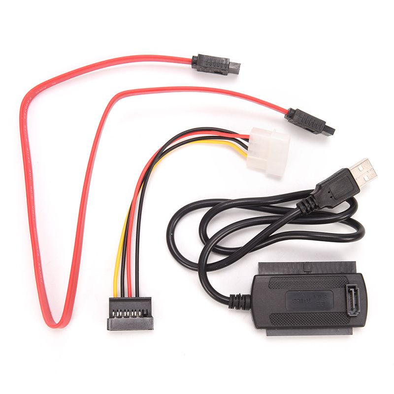 Computer Cables Connectors 4 Pin Usb 2 0 To Ide Sata Adapter Cable Power Converter For 2 5 3 5 Hd Hdd Hard Drive