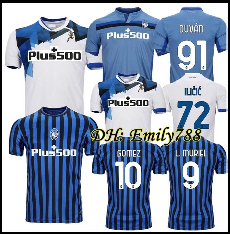 2020 men atalanta soccer jerseys 20 21 gomez l muriel ilicic 2020 2021 football shirt new home away third kit de roon duvan uniform from emily788 16 79 dhgate com