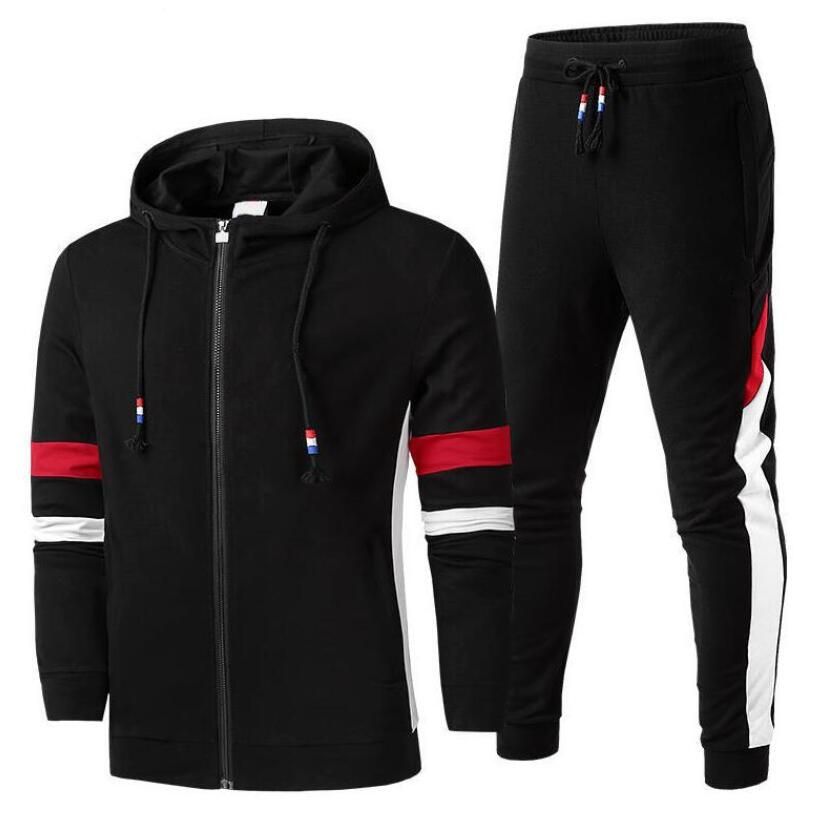 designer black tracksuit