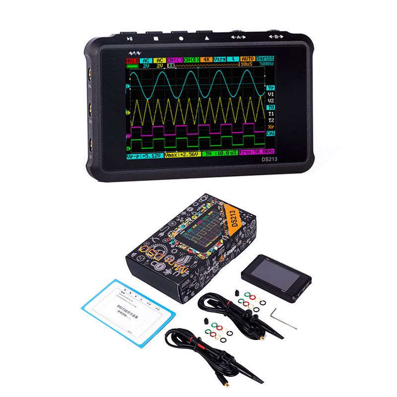 ds213 mini osciloscopio digital portátil de almacenamiento de 4 canale ds213 mini osciloscopio digital portátil de almacenamiento de 4 canale