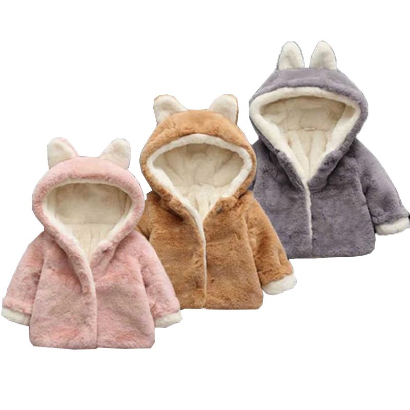 baby girl faux fur snowsuit