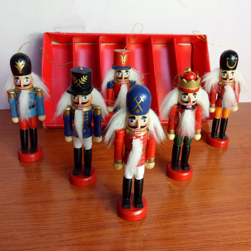 12 5cm Wooden Nutcracker Soldier Christmas Tree Decoration Pendant Nutcracker Puppet Creative Kid Christmas Gift Nutcracker Dbc Vt1132 Decorating Christmas Ornaments Decorating For Christmas From Goodok6 13 11 Dhgate Com