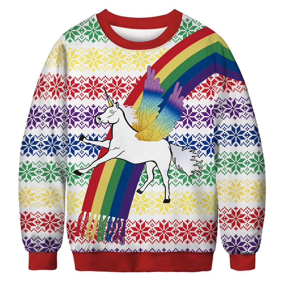 Plus size unicorn sweater Clearance
