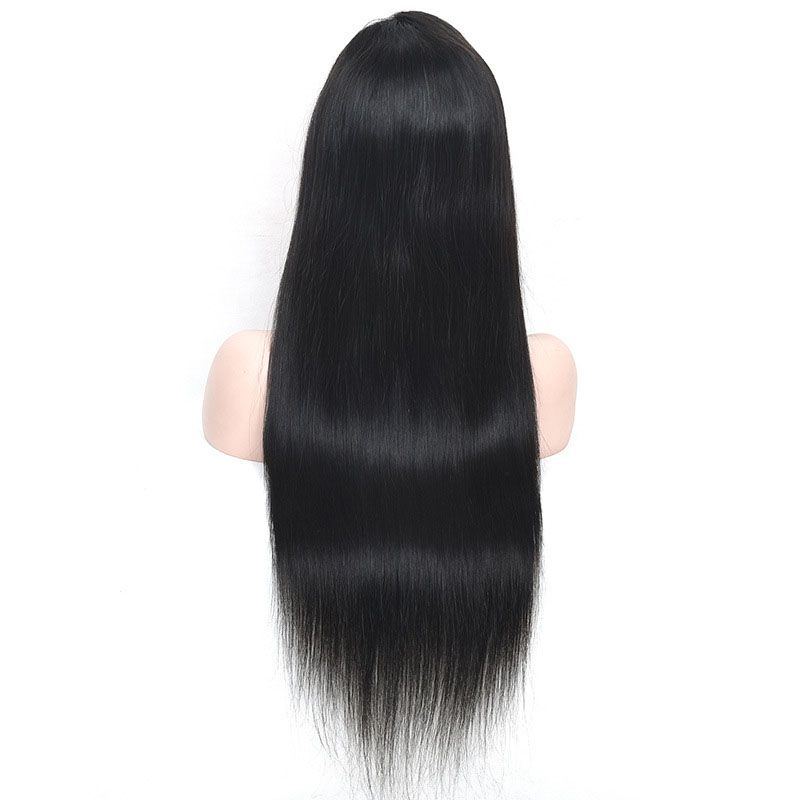 Straight human hair