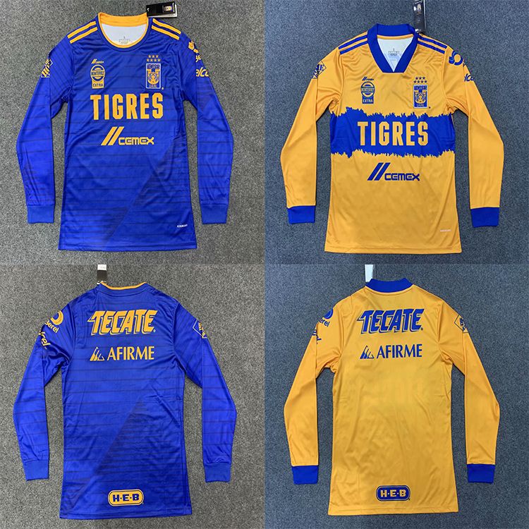 tigres uanl jersey long sleeve