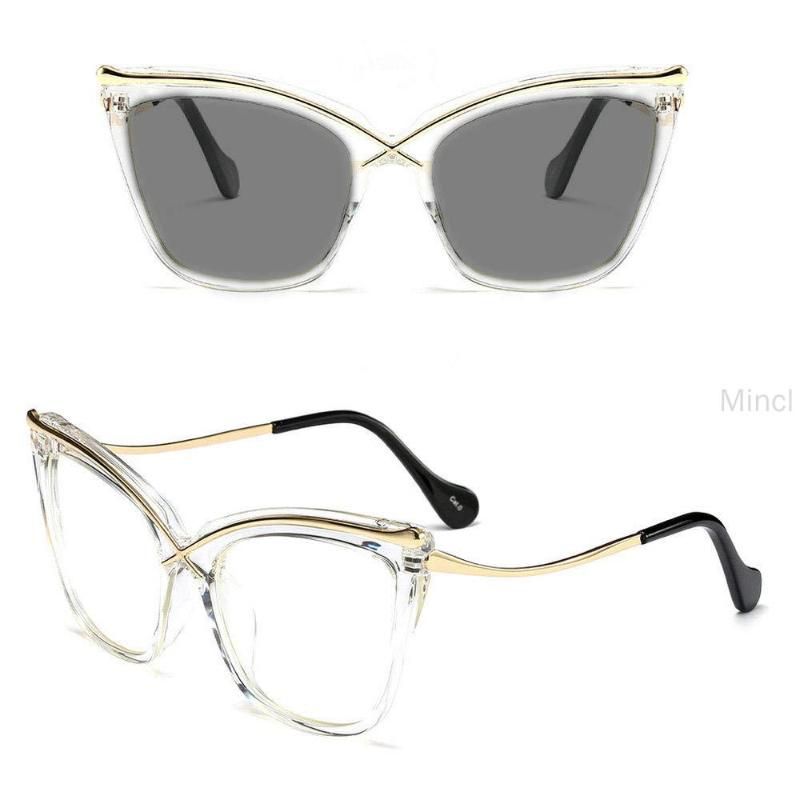 Gafas de sol MinCl / Moda Marco de gran tamaño Pochrómico Gafas gafas de gato