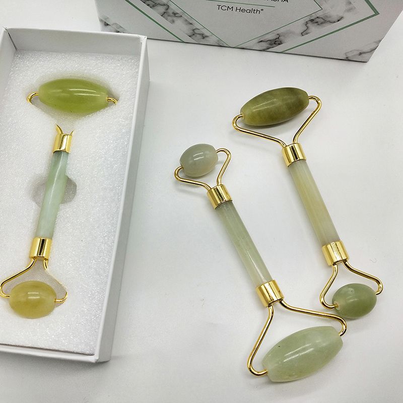 Hot Selling 100 Natural Xiuyan Jade Face Massage Tool Anti Aging High