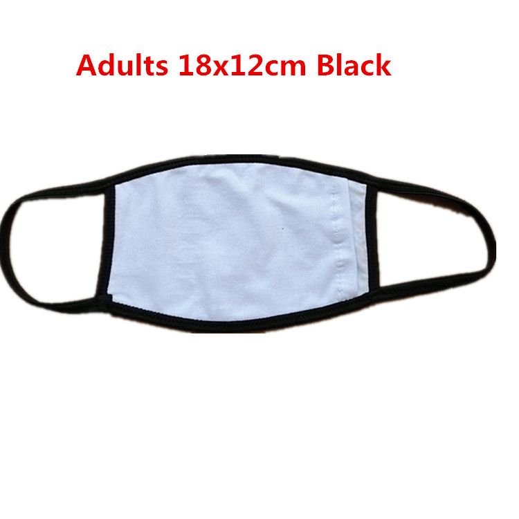 Adults 18x12cm Black