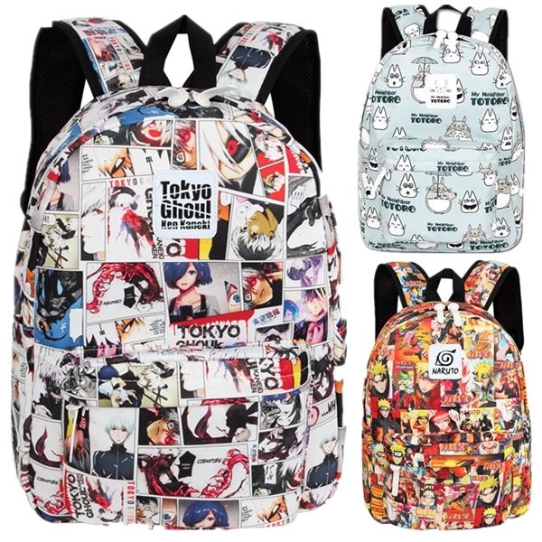 Anime Tokyo Ghoul One Piece Backpack Bag School Book Bags Students  Teenagers Cosplay Gifts C1103