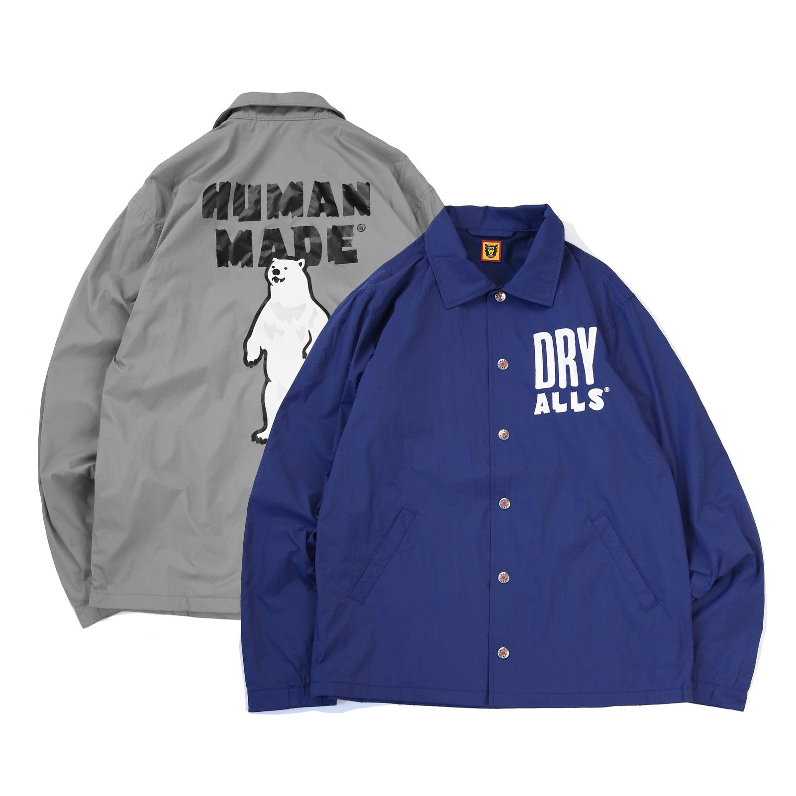 Human Made Pole Bear Coach Jacket Nylon Y1112 From Mengqiqi03 56 04 Dhgate Com