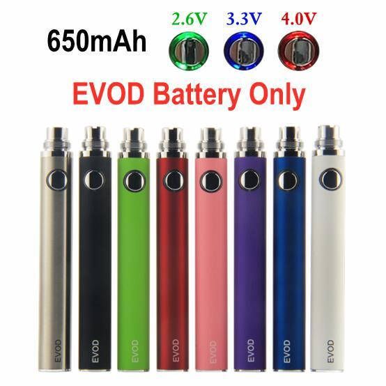 650mAh EVOD VV 배터리