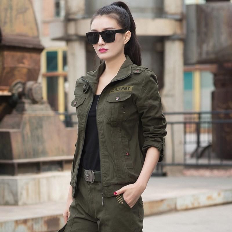 army cargo jacket womens