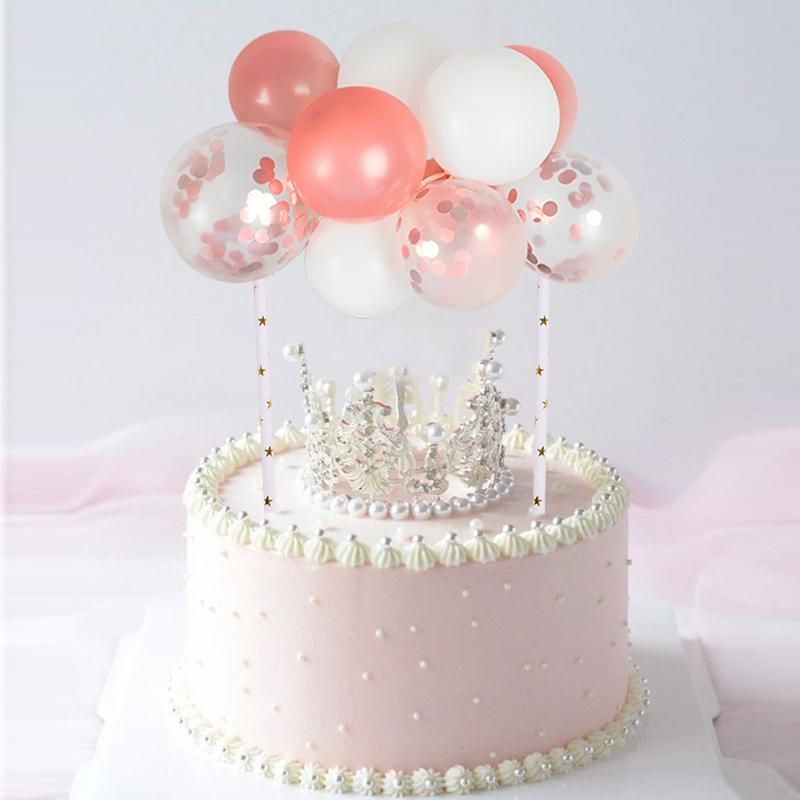 Acheter Ballon Forme De Gateau De Paille De Fete Danniversaire Decorations Enfants Rose Dor Ballon Gateau Toppers Baby Shower De Mariage Decor De 41 66 Du Autolol Fr Dhgate Com