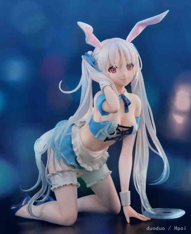 1/4 Native BINDing Chris Aqua Blue Bunny Girl Figure Japanese 