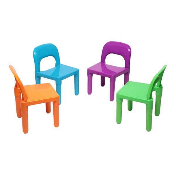 kids table and four chairs