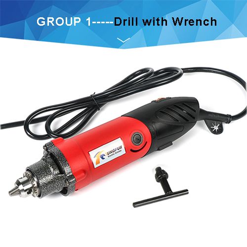 Drill with Wrench