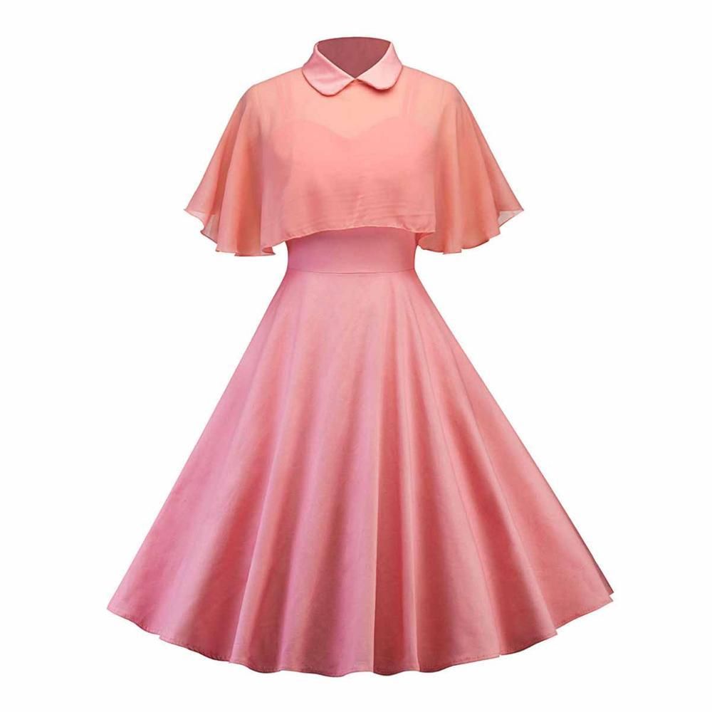 Robe de fête rose