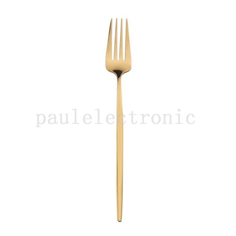 gold fork