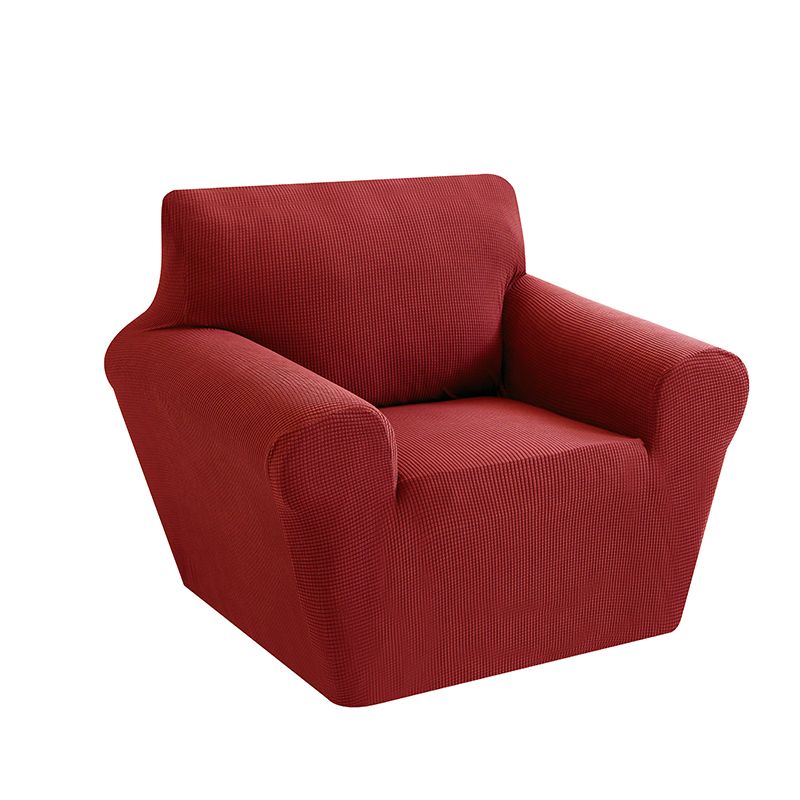 Couverture de fauteuil rouge-1pcs