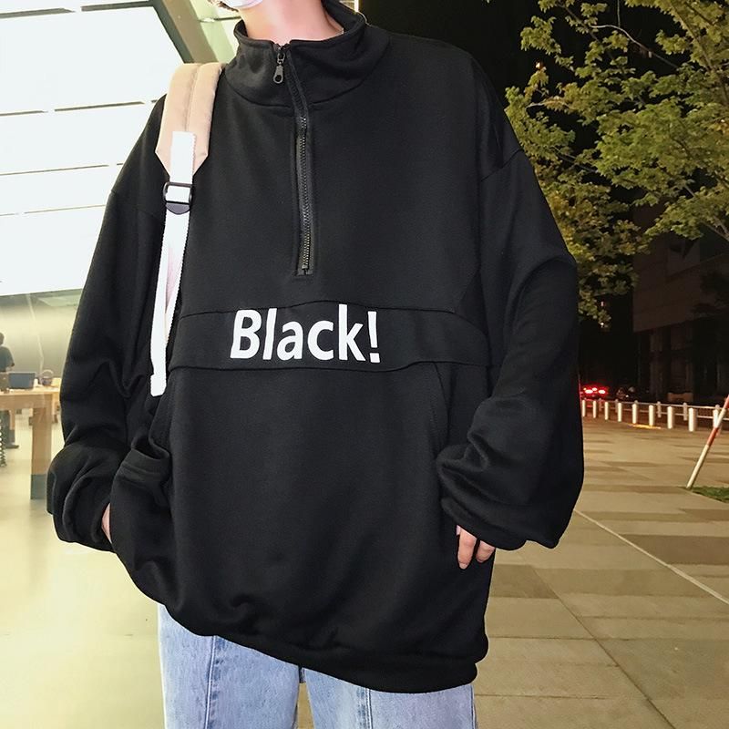 Harajuku Hoodie Men Large Size 