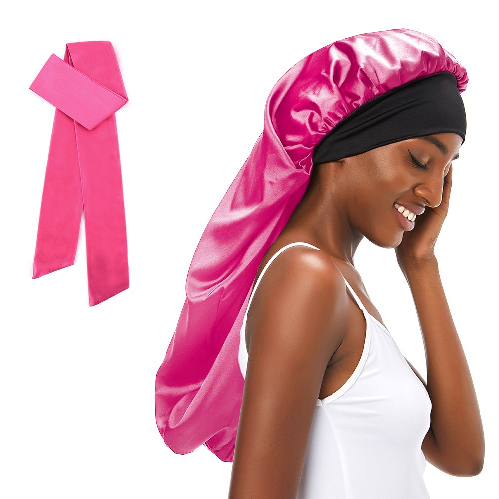 Bonnet extra lungo rosa