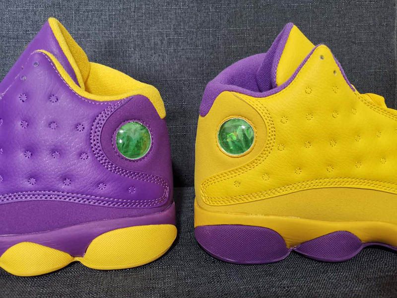 Jumpman Air Jordan 13 De Púrpura Violeta De Deportes Amarillo Diseñador De  Los Hombres De Baloncesto Zapatos De Buena Calidad 13s Mandarín Entrenador  De Pato Con Cuadro Por Findjordan, 98,71 € | Es.Dhgate.Com