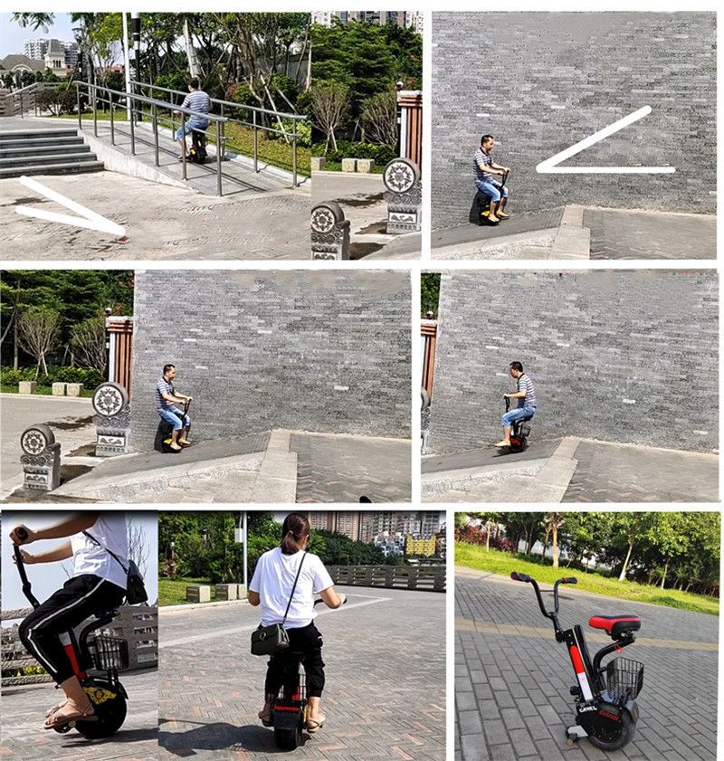 Daibot New Electric Unicycle Scooter 60V Self Balancing Scooters Range 30KM45KM Powerful Electric Scooter For AdultsWomen (22)