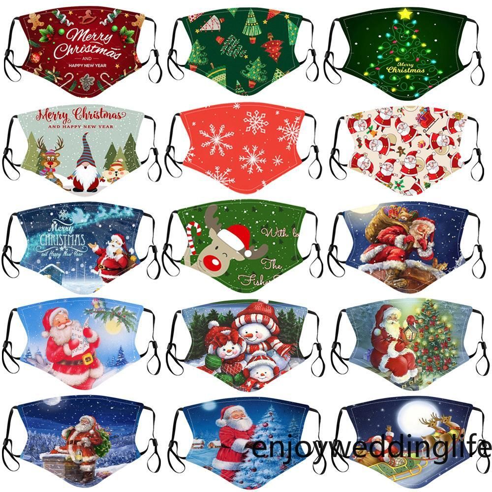 Wholesale Merry Christmas Face Mask Kids Santa Claus Gift Snowflake Child  Print Cartoon Designer Face Mask Breathable Dustproof Masks FY9244 At $0.01  | DHgate.Com
