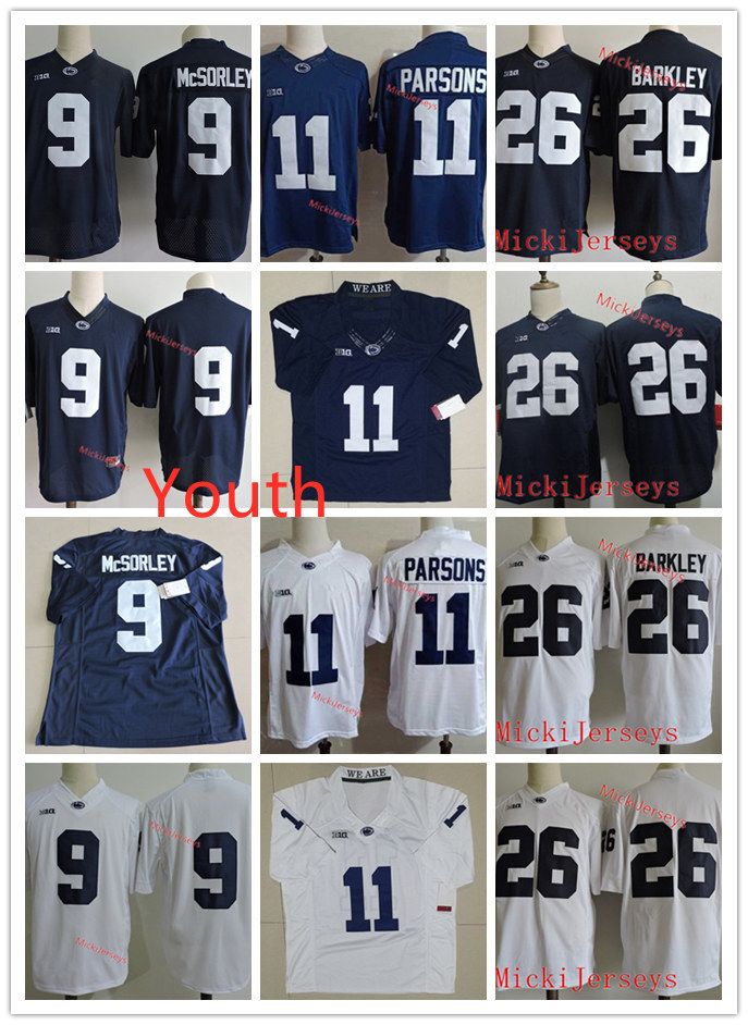 saquon barkley youth penn state jersey