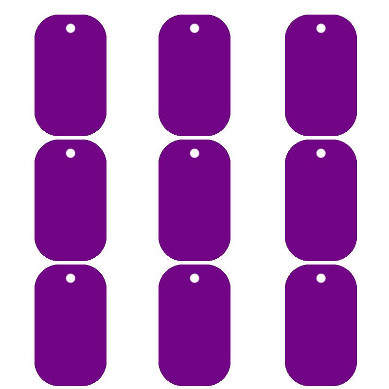 Фиолетовые метки с резиной