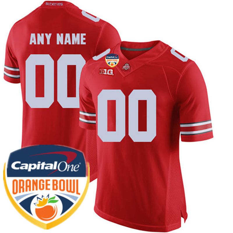 Scarlet with Orange bowl patch