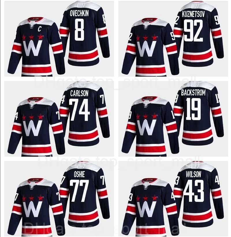2021 Alternate Navy Washington Capitals Jersey Hockey 8 Alex Ovechkin