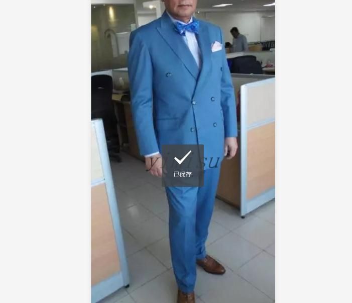 Peaked Lapel Double Breasted Prom Suits 