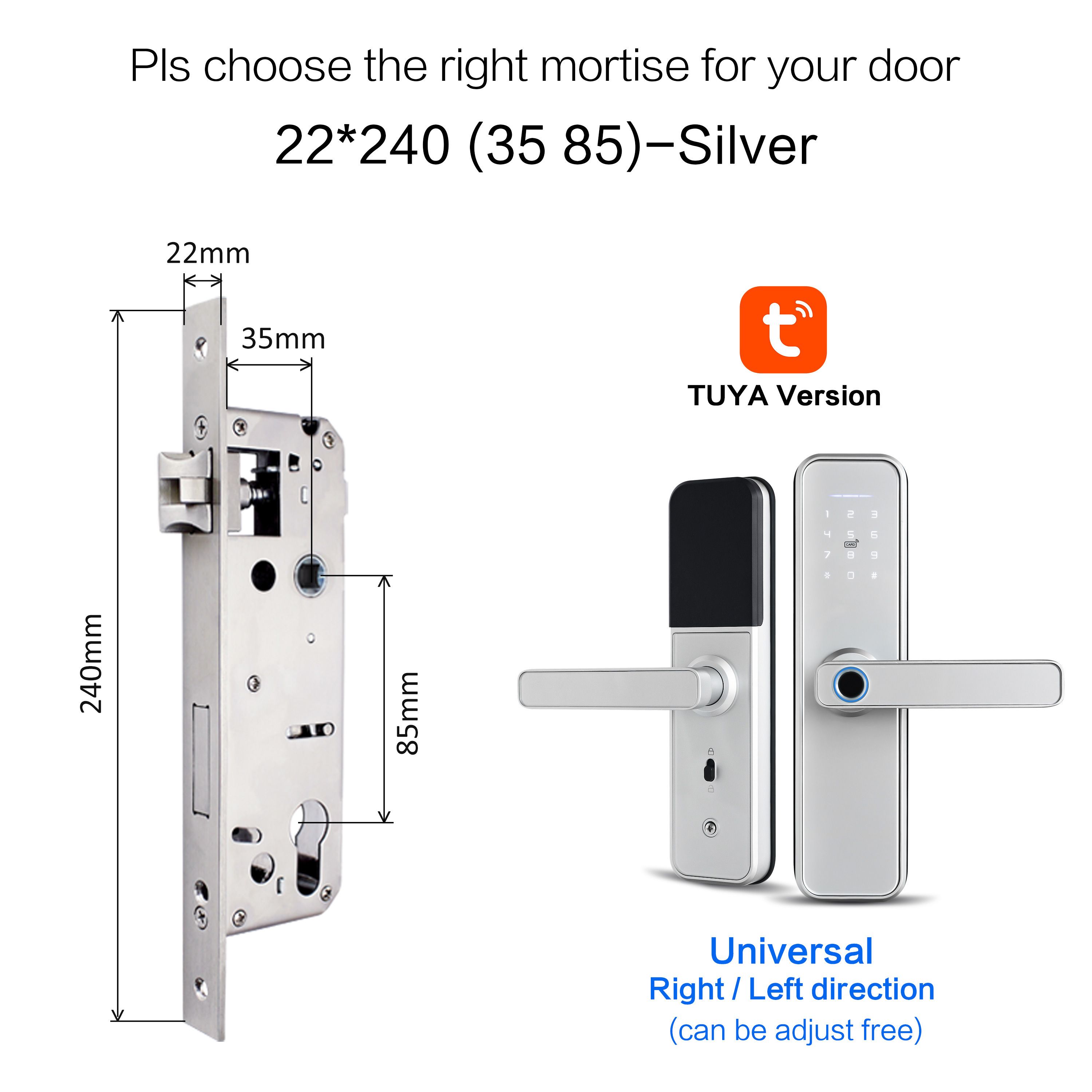 3585 Swing-mortise