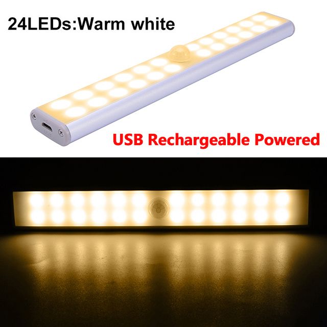 24LEDs Warm Light