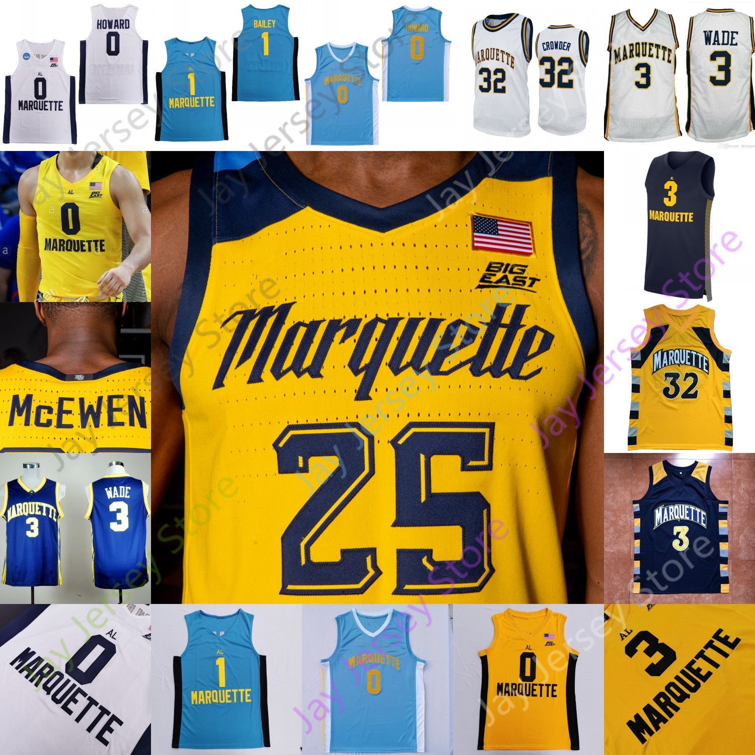 marquette jersey