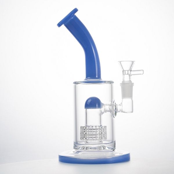 blue bong with bowl