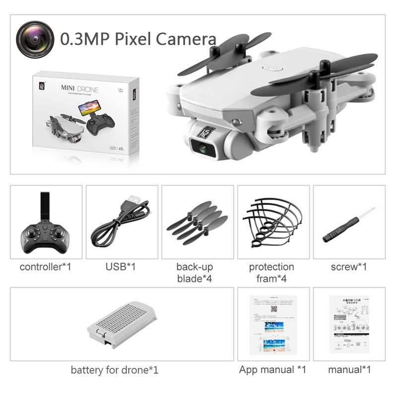 Telecamera da 0.3MP.