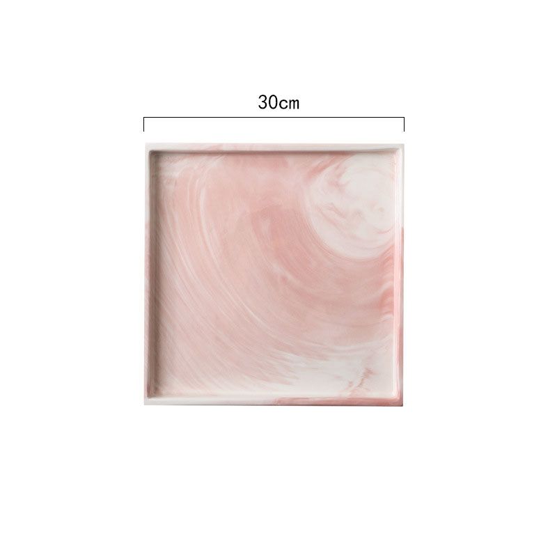 10 inch square - pink