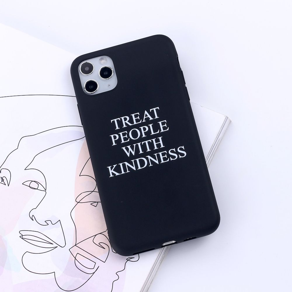 Treat people with kindness | Harry Styles (White) iPhone Case by Amelia  Holmes | Society6