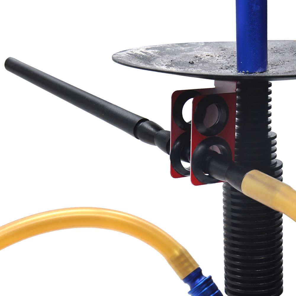 2 Size Metal & Silicone Hookah Shisha Hose Holder Shisha Hookah Accessories Hookah Hose Stem