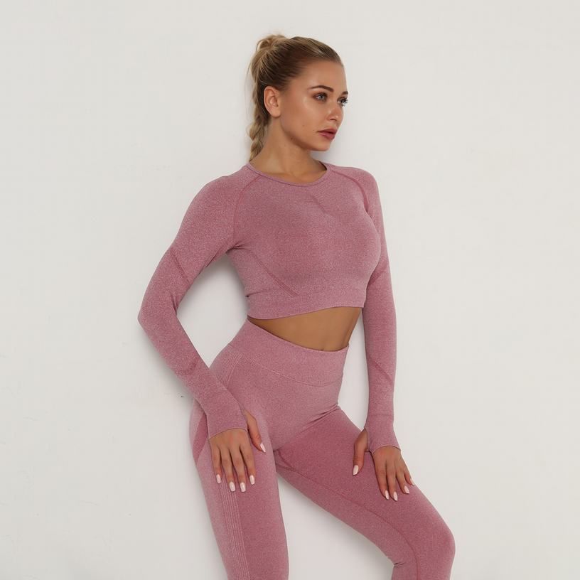 Koop De Beste En Nieuwste BRAND Sexy Sport Outfit Vrouw Naadloze Yoga Set  Fitness Kleding Vrouwen Training Hoge Taille Gym Leggings Sport Outfit Voor  Vrouwen |DHgate