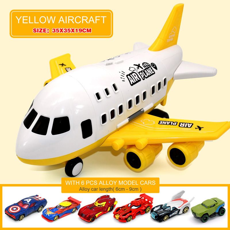 Yellow Plane 6 Car