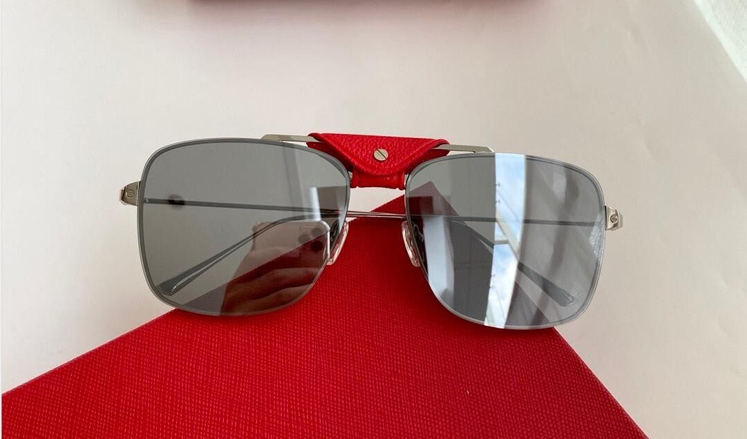 silver mirror lens