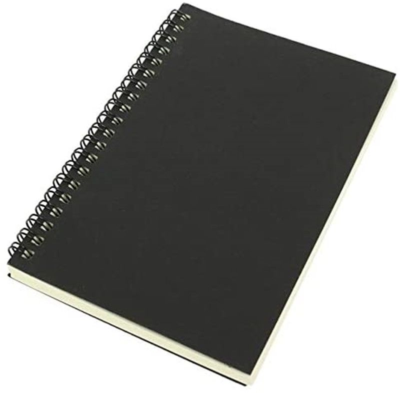 14*21cm black cover white paper