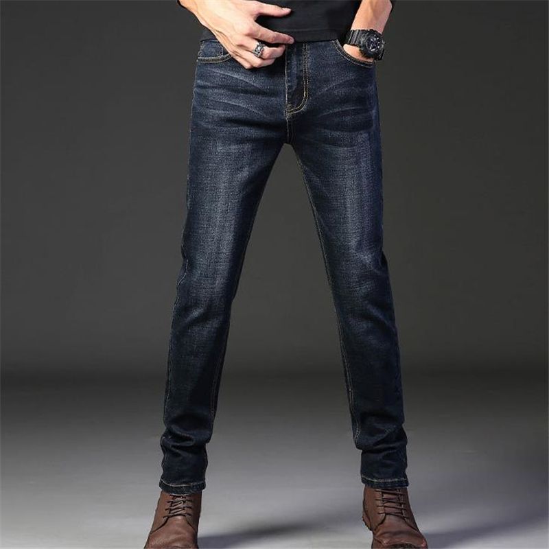 Compra Hombre Spring Plus Tamaño Jeans Summer Extranjero Jeans Pantalones  De Mezclilla Pantalones De Mezclilla Rectos Pantalones MEZCLILLA MEZCLILLA  PANTALONES Estiramiento Delgado 201111 Barato | Entrega Rápida Y Calidad |  Es.Dhgate