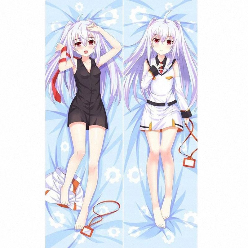 Japanese 3D Double Sided Anime Plastic Memories Isla Throw Otaku Dakimakura  Gifts Bedding Hugging Body Pillow Case 150x50 CM Eahp#