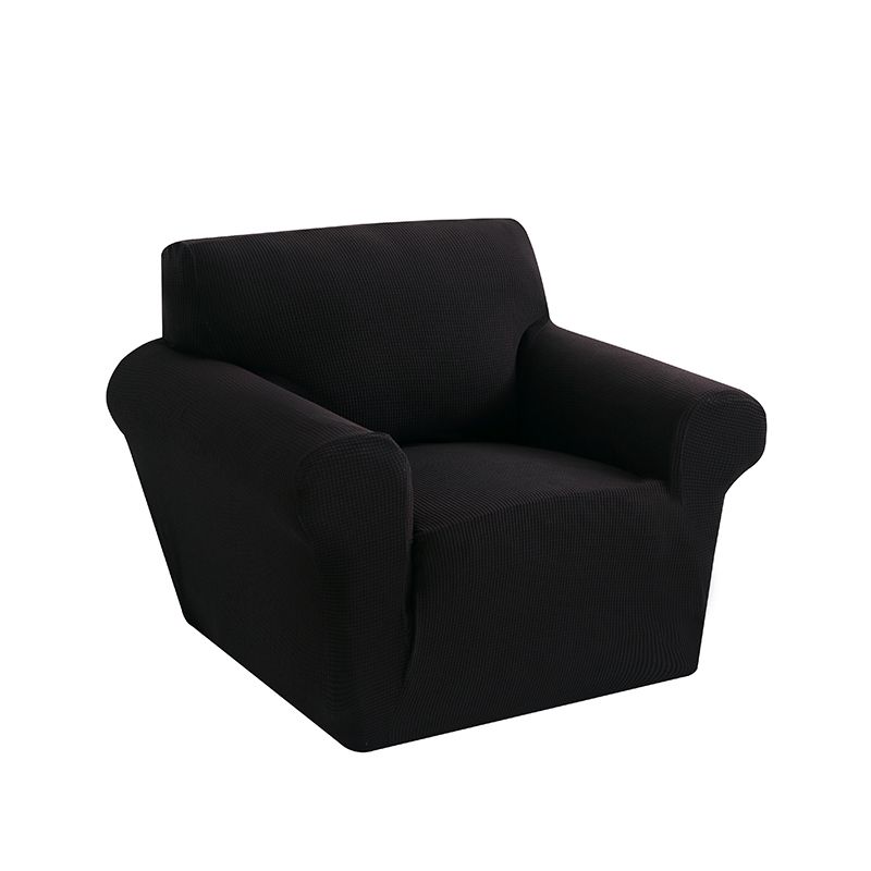 Couverture de fauteuil noir-1pcs