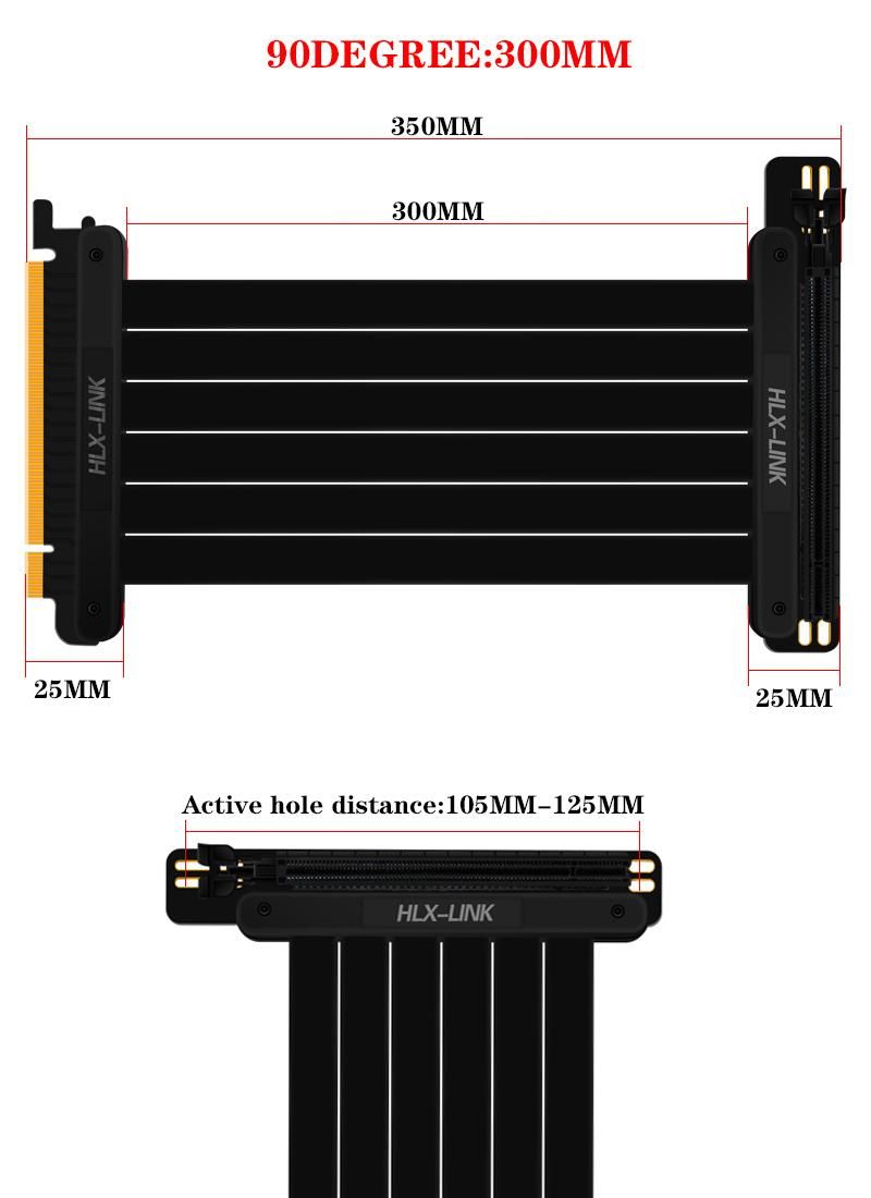 China 300 mm (nur Kabel)