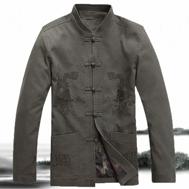 Sup jacket chinese dragon-“ed0h” chinese dragon 18fw dragon work jacket 2020 Dragon Jacket Men Chinese Dragon Shirt Mens Chinese Jackets Wing